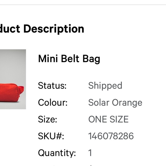 COPY - Lululemon mini belt bag - Picture 5 of 5